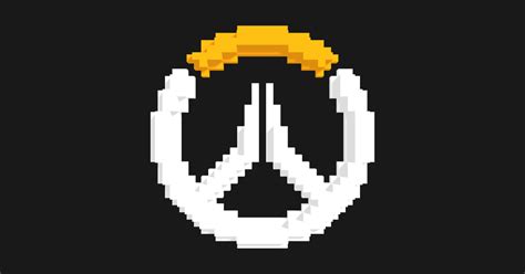 Pixel Overwatch Logo Overwatch Magnet Teepublic