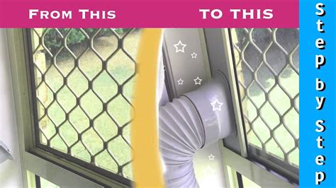 Caulk or apply weatherproof stripping to the junction of the casing and the window frame. How to install portable air conditioner in sliding windows ...