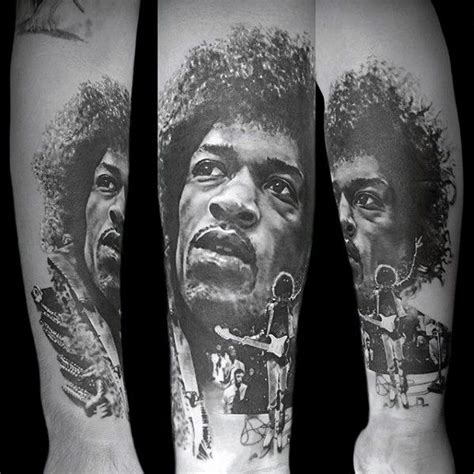 60 Jimi Hendrix Tattoo Designs For Men Musical Ink Ideas Jimi