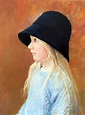 Blue Bonnet Girl Painting by Glen Hacker - Fine Art America