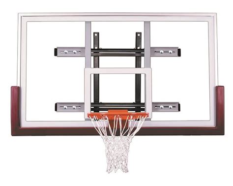 First Team Powermount Competitor Wall Mounted Basketball Hoop 72 Inch