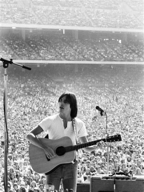 Jackson Browne At Anaheim Stadium 1975 Jackson Browne Rock And Roll