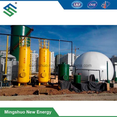 Biogas Plant For Brewing Distillery Plant Wastewater Treatment China