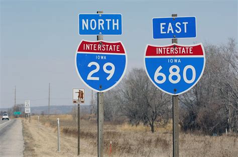 Iowa Interstate 680 And Interstate 29 Aaroads Shield Gallery