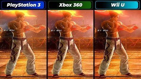 Tekken Tag Tournament PS Xbox Wii U Graphics Comparison