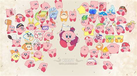 Twitter Arumoon12 Kirby Art For 25th Anniversary Kirby Art Kirby