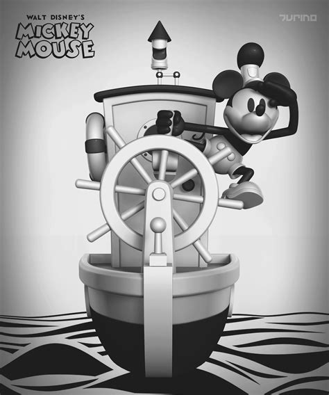 Steamboat Willie Mickey Mouse Boat