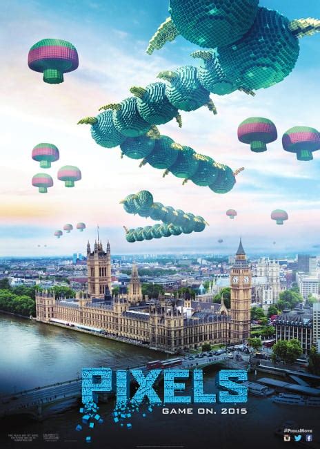 Pixels Centipede Poster Movie Fanatic