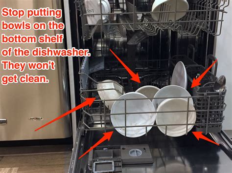 Dont Put Bowls On The Bottom Shelf Of The Dishwasher Business Insider