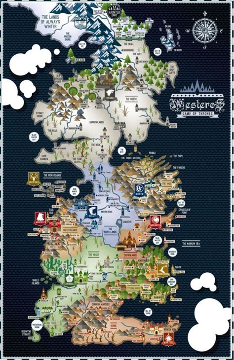 Pin By Terri Richards On Game Of Thrones Westeros Map Game Of