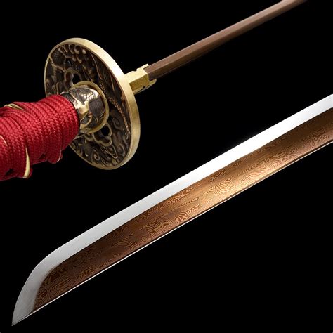 Buy Entez Katana Sword Real Battle Readydamascus Katanajapanese