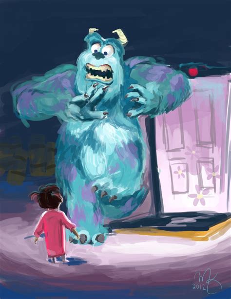 Monsters Inc Speedpaint By Artsyfartsyness On Deviantart Disney Fan