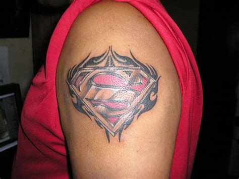Are you looking for superman tribal tattoos for your inking? Shoulder Superman Tattoos for Women | Tattoos for Women ...