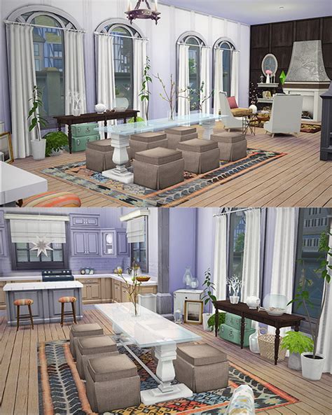 Saudade Sims Get Together House • Sims 4 Downloads