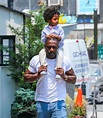 Idris Elba with his son Winston Elba | Celebrities InfoSeeMedia
