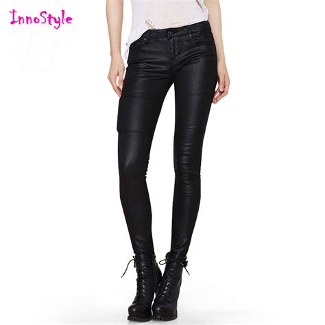Popular Black Leather Pants For Women Buy Cheap Black Leather Pants For