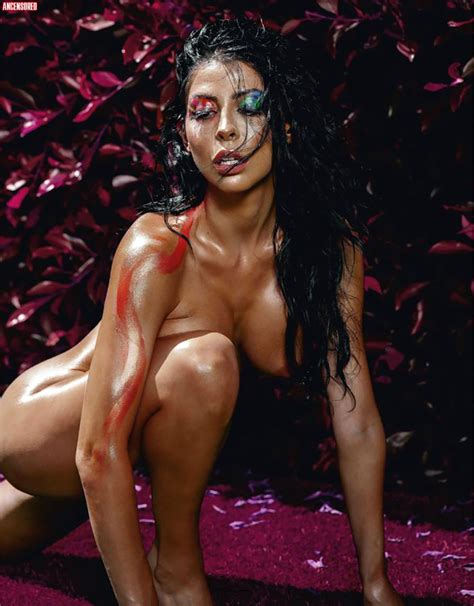Naked Divina Almeraz Casas in Playboy Magazine México