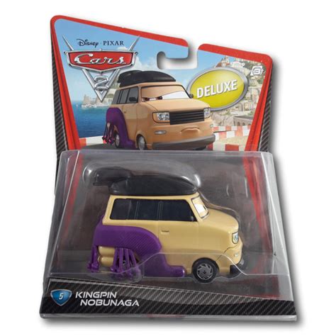 Disney Pixar Cars 2 Deluxe Kingpin Nobunaga