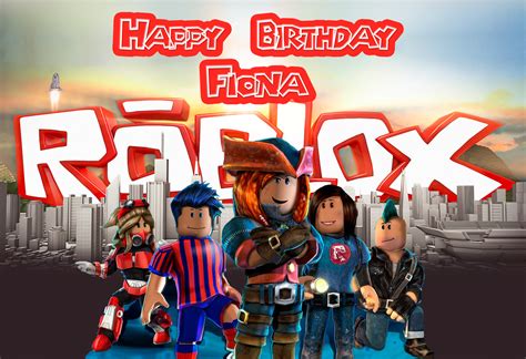 Roblox Personalized Poster