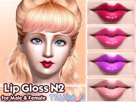 The Sims Resource Lip Gloss N2