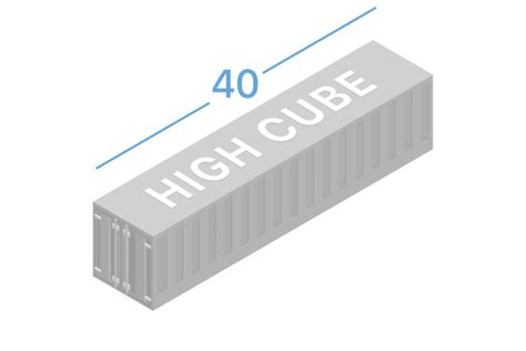 40HC Shipping conteiners 40 футов high cube model 241 ...