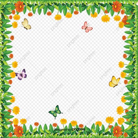Butterfly Border Vector At Collection Of Butterfly