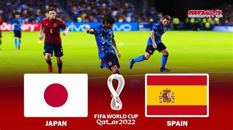 Japan Vs Spain Fifa World Cup 2022 Match Efootball Pes 2021