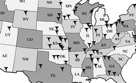 The Tornado Map You Never Knew You Needed The Statesider