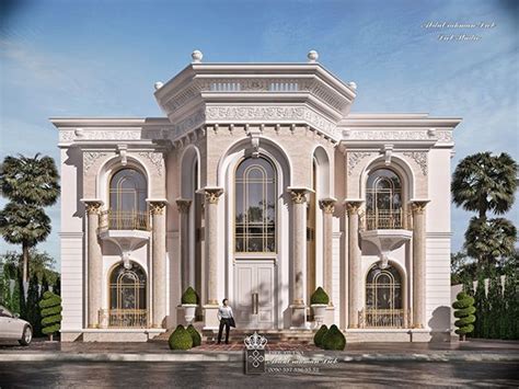 New Classic Luxury Villa In Qatar On Behance Classic Building