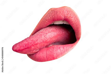 Long Tongue Macro Tongue Lick Lips Close Up Of Woman Mouth Sexy