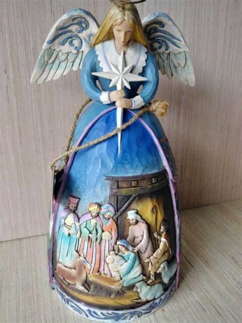 Jim Shore Angel Nativity Gown Figurine A Star Shall Guide Us 4003273 Ebay