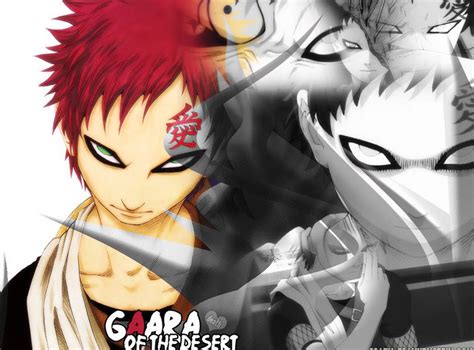 Sabaku No Gaara Anime Picture