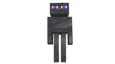 Minecraft Enderman Drawing At Explore Collection