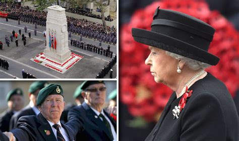 Remembrance Sunday Queen Leads Ceremony To Honour Britains Fallen