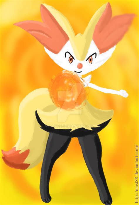 Braixen By Mast88 On DeviantArt