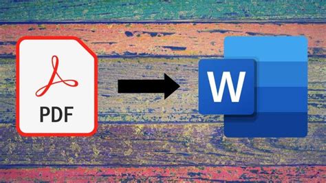 Convert Pdf Files To Word Document Easily