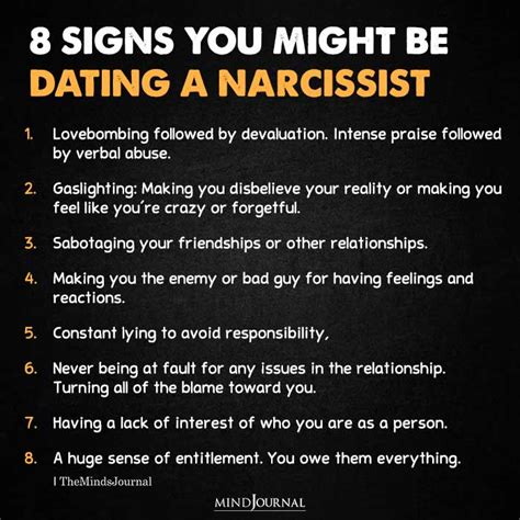 8 signs you might be dating a narcissist narcissist quotes