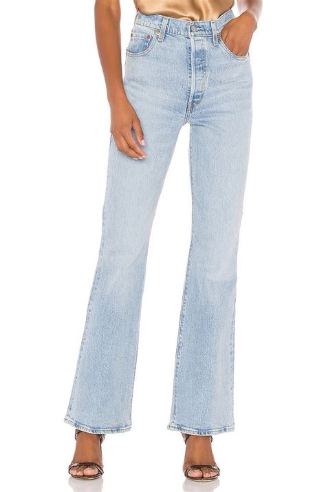 Levis Levis Ribcage Flare In Tango Light Jeans For Short Women