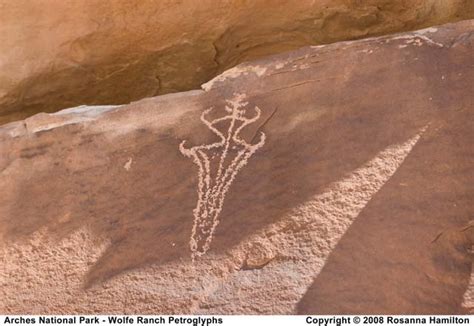 Arches National Park Ut Wolfe Ranch Petroglyphs Rosanna Hamilton