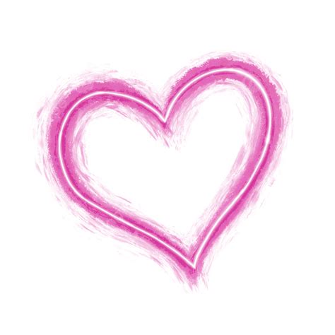 ピンクの愛の発光イラスト画像とpsdフリー素材透過の無料ダウンロード Pngtree