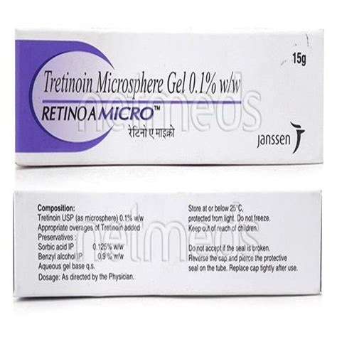 Tretinoin Microsphere Gel 01 Get At Rs 950piece In Nagpur Id