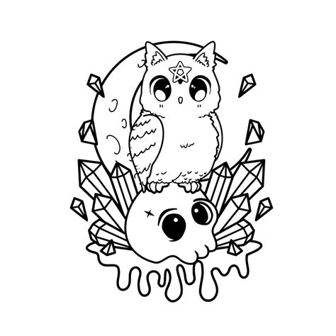 Creepy Coloring Pages Free Printable Pages For Kids Gbcoloring