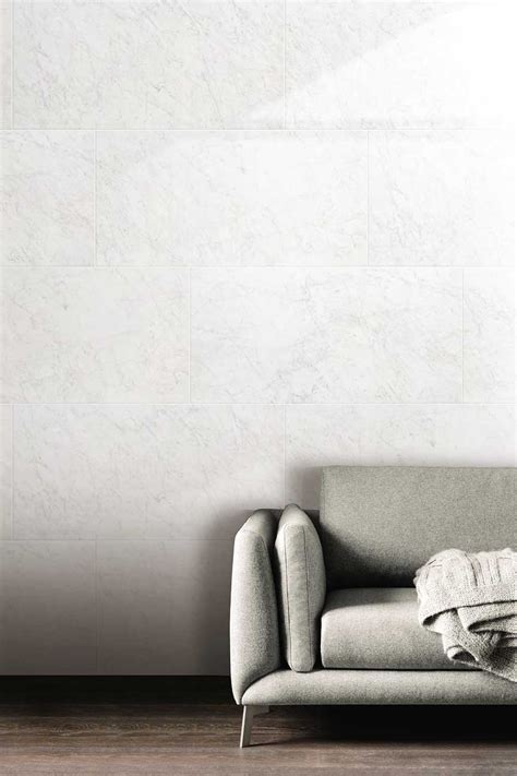 Marble Porcelain Carrara Matt Tile And Wood Flooring