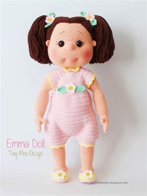 Amigurumi Emma Doll Knittting Crochet Knittting Crochet
