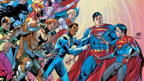 The Legion Of Superheroes Arrives In This Superman 15 Exclusive