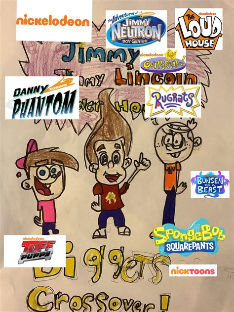 Jimmy Timmy Lincoln Power Hour 4 Nicktoon Crossove By Liljahmir08 On