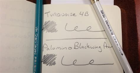 Pencil Reviewer Palomino Blackwing Pearl Review Part 2