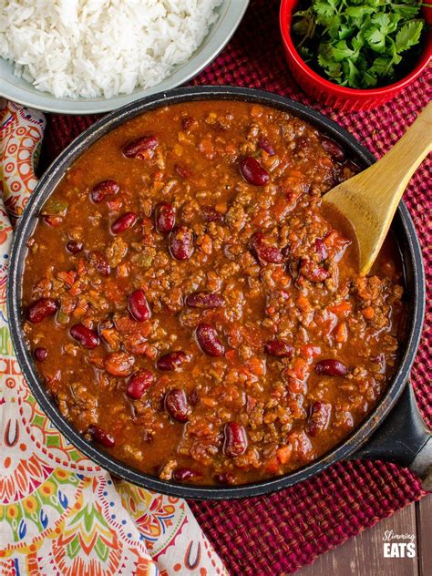 Syn Free Best Ever Chilli Con Carne Slimming Eats Best Chilli