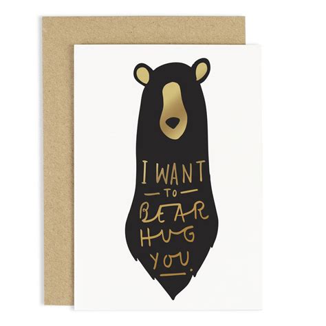 We did not find results for: Bear Hug Gold Foil Card By Old English Company | notonthehighstreet.com