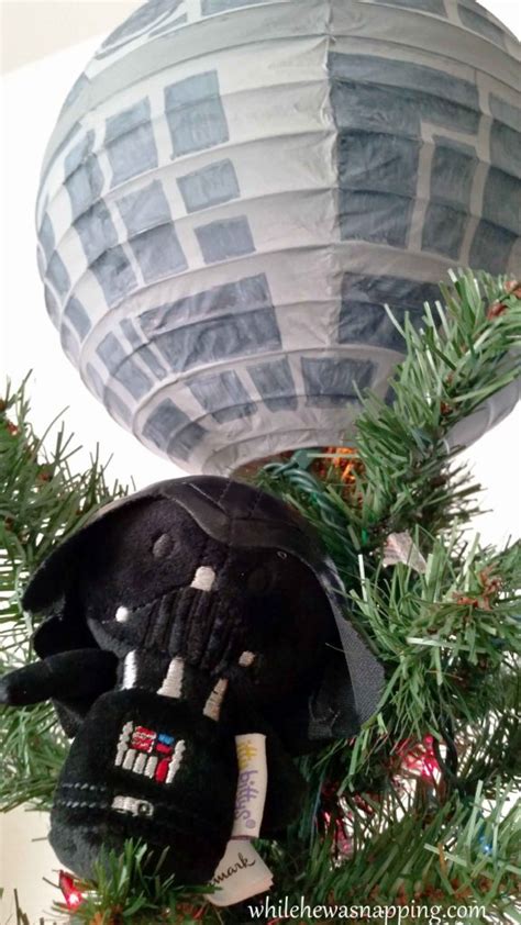 Star Wars Christmas Tree While He Was Napping